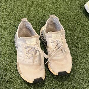 Adidas Light grey and white Running Shoes